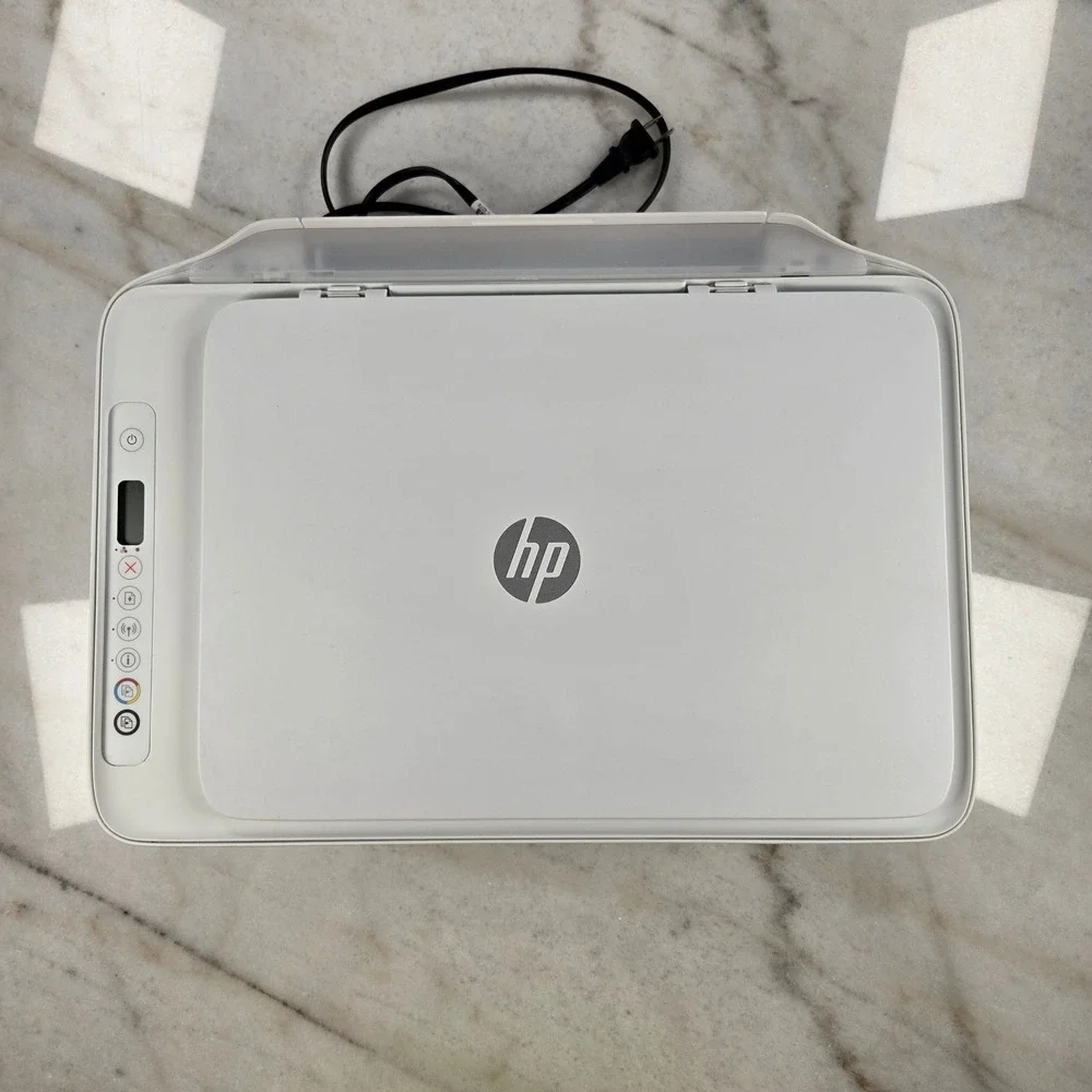 HP‎ DeskJet 2652 All-in-One Printer White Wireless Print Scan Copy Office Tech
